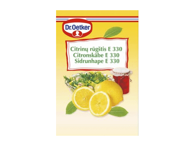 Citrinų rūgštis DR.OETKER, 20 g