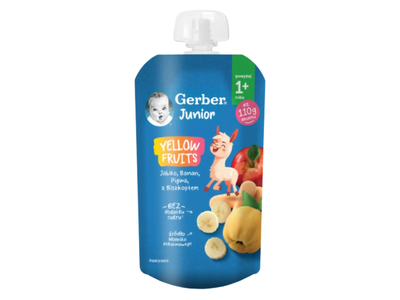 Tyrelė GERBER su ob. ban. svar. saus.110 g