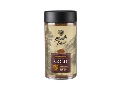 Tirpiosios kavos gėrimas MONTE PERO GOLD, 200 g