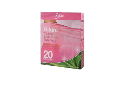 Depiliacinės bikinio juostelės SILKIA, 20 vnt., 20 vnt.