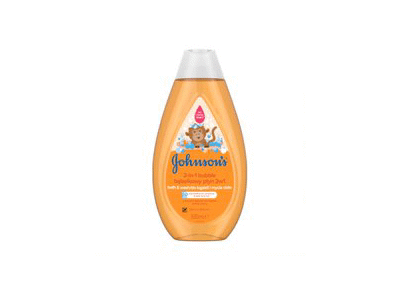 Vaikiškas kūno prausiklis JOHNSON'S BABY 2 in 1, 500 ml