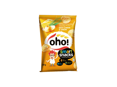 Traškučiai OHO, sūrio ir svogūnų skonio, 60 g