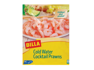 Kokteilinės krevetės BILLA, 270 g