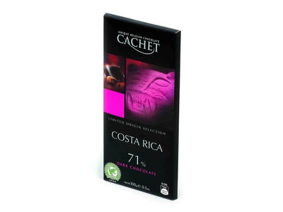Juodasis šokoladas CACHET COSTA RICA, 100 g