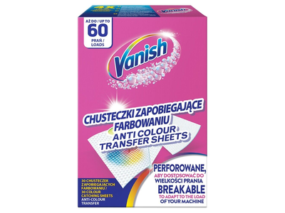 Skalbimo lapeliai VANISH, 60 vnt