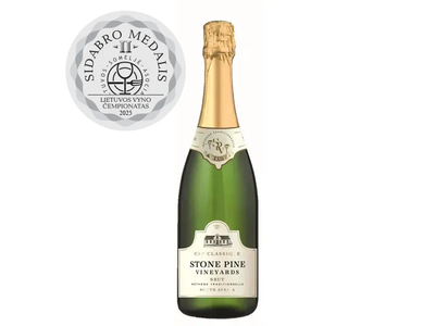 Putojantis vynas STONE PINE CAP CLASSIQUE 11,5%, 075 l