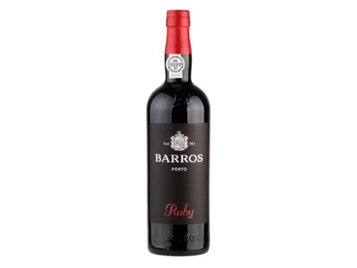 Vynas PORTO BARROS RUBY, raudonas, saldus, 19,5%,  0,75 l