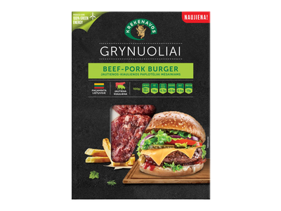 Burgerių paplotėliai GRYNUOLIAI SKIN, 220 g