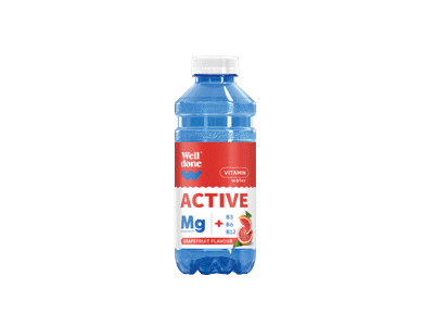 Vitaminizuotas gėrimas WELL DONE greipfrutų skonio, 600ml