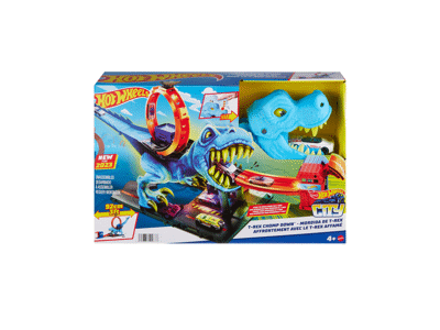 Rinkinys HOT WHEELS DINOZAURAS SU KILPA, 1 vnt.