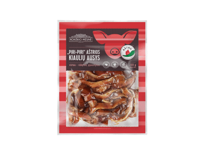 Aštrios virtos ir rūkytos kiaulių ausys PIRI-PIRI, I r., 200 g