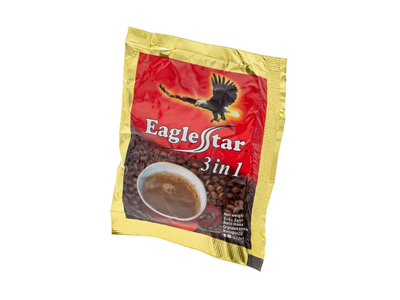 Tirpios kavos gėrimas EAGLE STAR COFFEE 3IN1, 18 g