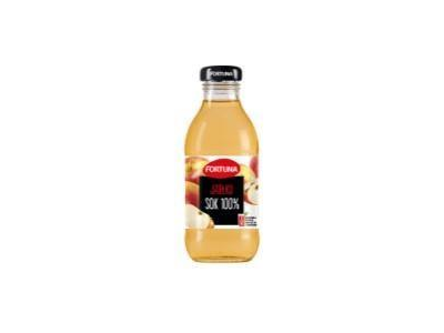 Obuolių sultys FORTUNA, 100%, 0,3 l