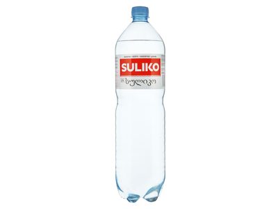 Gazuotas stalo vanduo SULIKO, 1,5 l