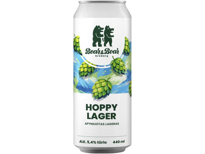 Bear&Boar Hoppy Lager 0,44 l