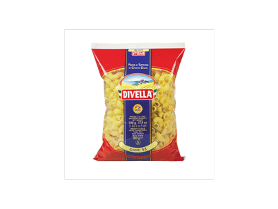 Makaronai DIVELLA GOMITI Nr. 53, 500 g
