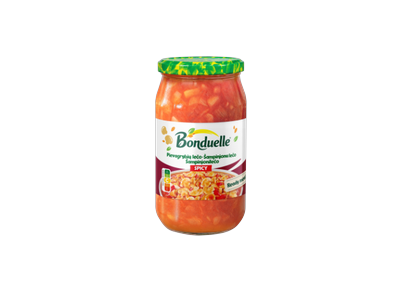 Pievagrybių lečo Spicy BONDUELLE, 450g