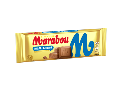 Pieninis šokoladas MARABOU, 90 g