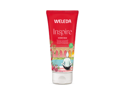 Prausiklis kūno odai su granatų ekstraktu Weleda Pomegranate 200ml
