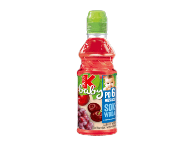 Obuolių, vyšnių, raudonųjų vynuogių nektaras nuo 6 mėn., Kubuš baby, 300 ml