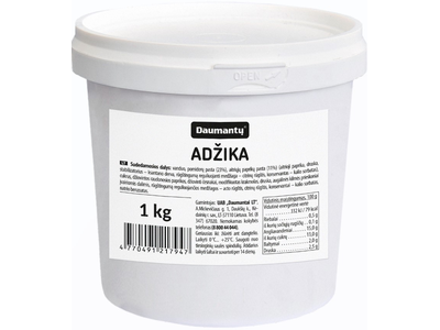 Padažas Adžika DAUMANTŲ, 1 kg.