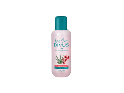 Nagų lako valikl.DIVUS be acetono 200ml