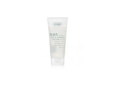 Dušo želė ir šampūnas ZIAJA MEN VETIVER, 200 ml