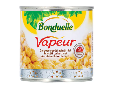 Garuose ruošti avinžirniai BONDUELLE VAPEUR, 310 g