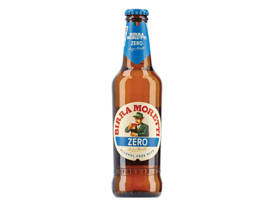 Nealkoholinis alus BIRRA MORETTI ZERO, 330 ml