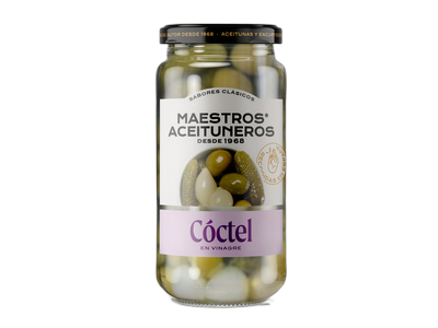 Daržovių ir alyvuogių mišinys acte MAESTROS ACEITUNEROS, 345/150 g