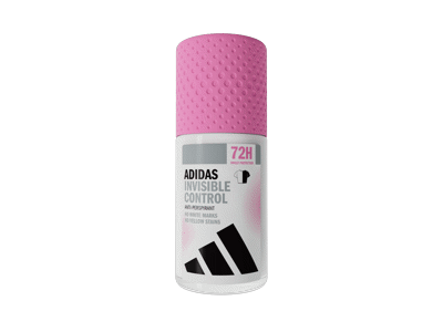 Moteriškas rutulinis dezodorantas ADIDAS INVISIBLE CONTROL, 50 ml