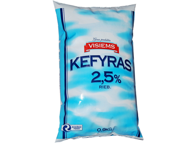 Kefyras VISIEMS, 2,5%, 0,9 kg