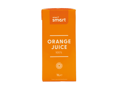 Apelsinų sultys RIMI SMART, 100 %, 1 l