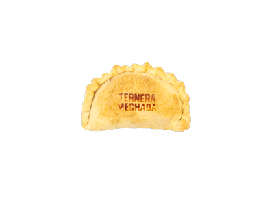 Empanada su veršiena, Ternera Mechada 80 g,