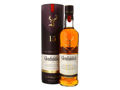 Viskis GLENFIDDICH 15YO dėž., 40 %, 0,7 l