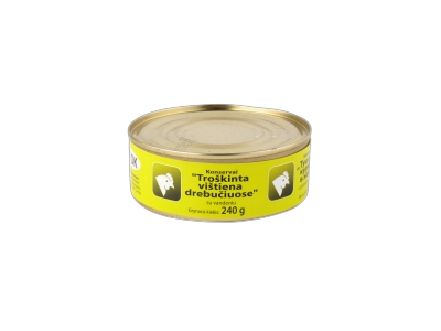 Troškinta vištiena drebučiuose, SGK, 240 g