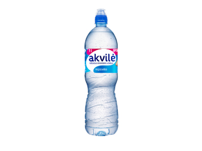 Natūralus mineralinis vanduo AKVILĖ Sport, negazuotas, 1 l, PET D