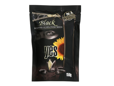 Juodos saulėgrąžų sėklos YES, 150g