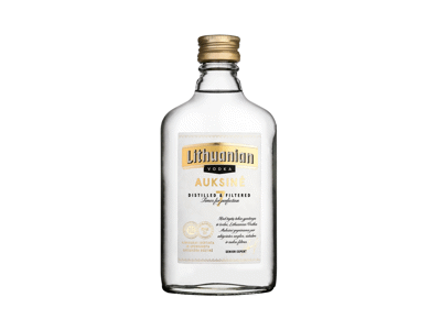 Degtinė ORIGINALI LIETUVIŠKA AUKSINĖ, 200 ml