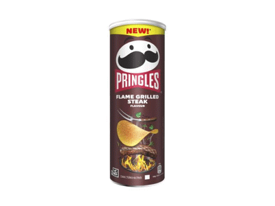 Traškus užkandis PRINGLES, kepsnio skonio, 165 g