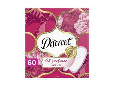 Higieniniai įklotai DISCREET Normal, 60 vnt.
