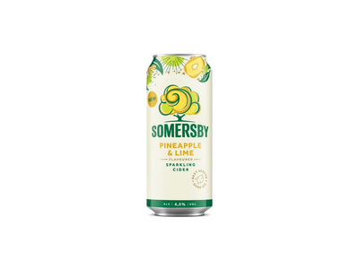 Sidras SOMERSBY, PINEAPPLE LIME, 4,5%, skard., 500 ml