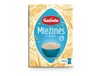 Miežinės kruopos GALINTA, 4 x 100 g