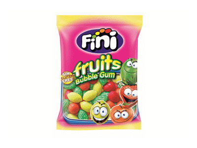 Kramtomoji guma FINI FRUITS, 90 g
