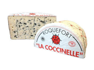 Pelėsinis avių pieno sūris ROQUEFORT LA COCCINELLE, 52% RSM, 1 kg