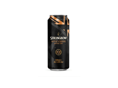 Sidras STRONGBOW APPLE CIDERS, 500 ml