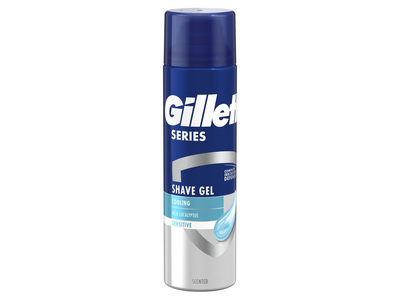 Skutimosi gelis GILLETTE Series Sensitive Cooling,  200ml