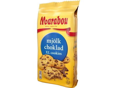Sausainiai MARABOU, su pieniniu šokoladu, 184 g