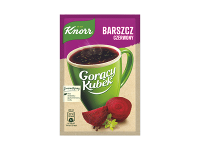 Burokėlių sriuba KNORR (G. KUBEK), 14 g