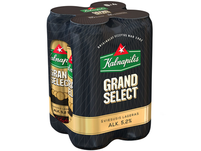 Al.KALNAPILIS GRAND S.,5,2 %, 4 X 0,568 l sk.